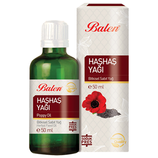 Haşhaş Yağı Balen 50 ml