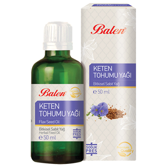 Keten Tohumu Yağı Balen 50 ml