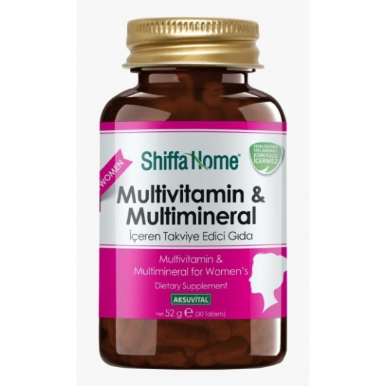 Multivitamin & Multimineral Tablet Kadın 2 Adet