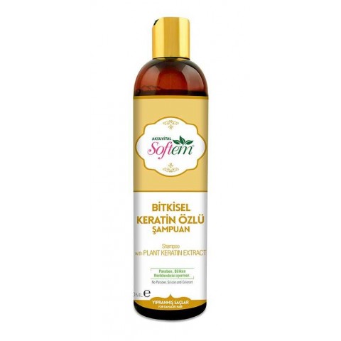 Softem Bitkisel Keratin Özlü 400 ml Şampuan